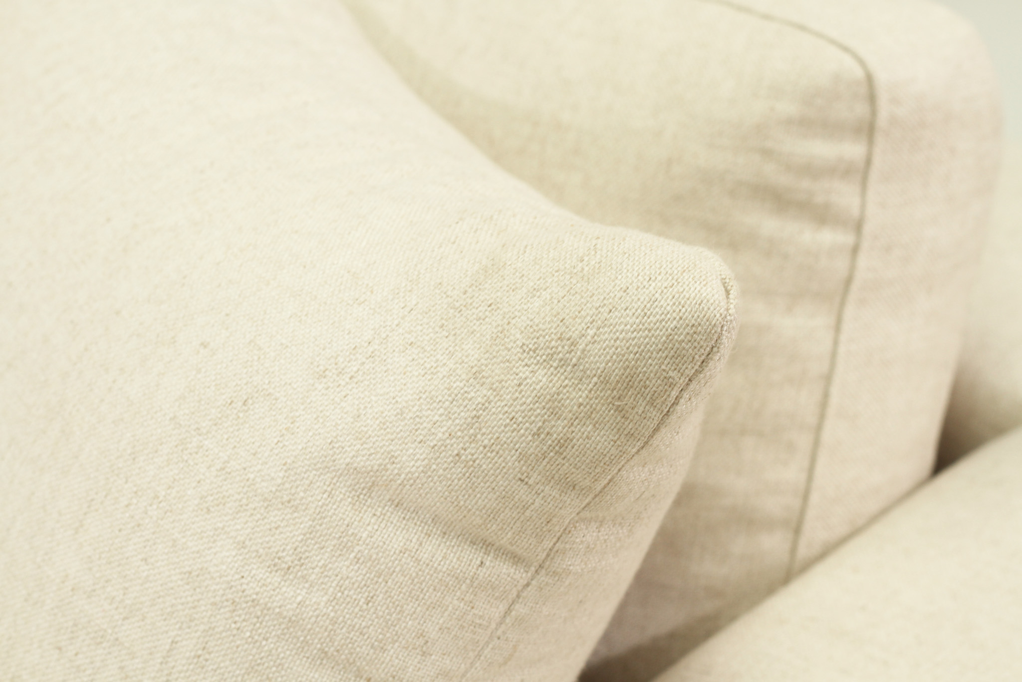 Ziggie 3 Seater Sofa - Linen Blend - Image 10