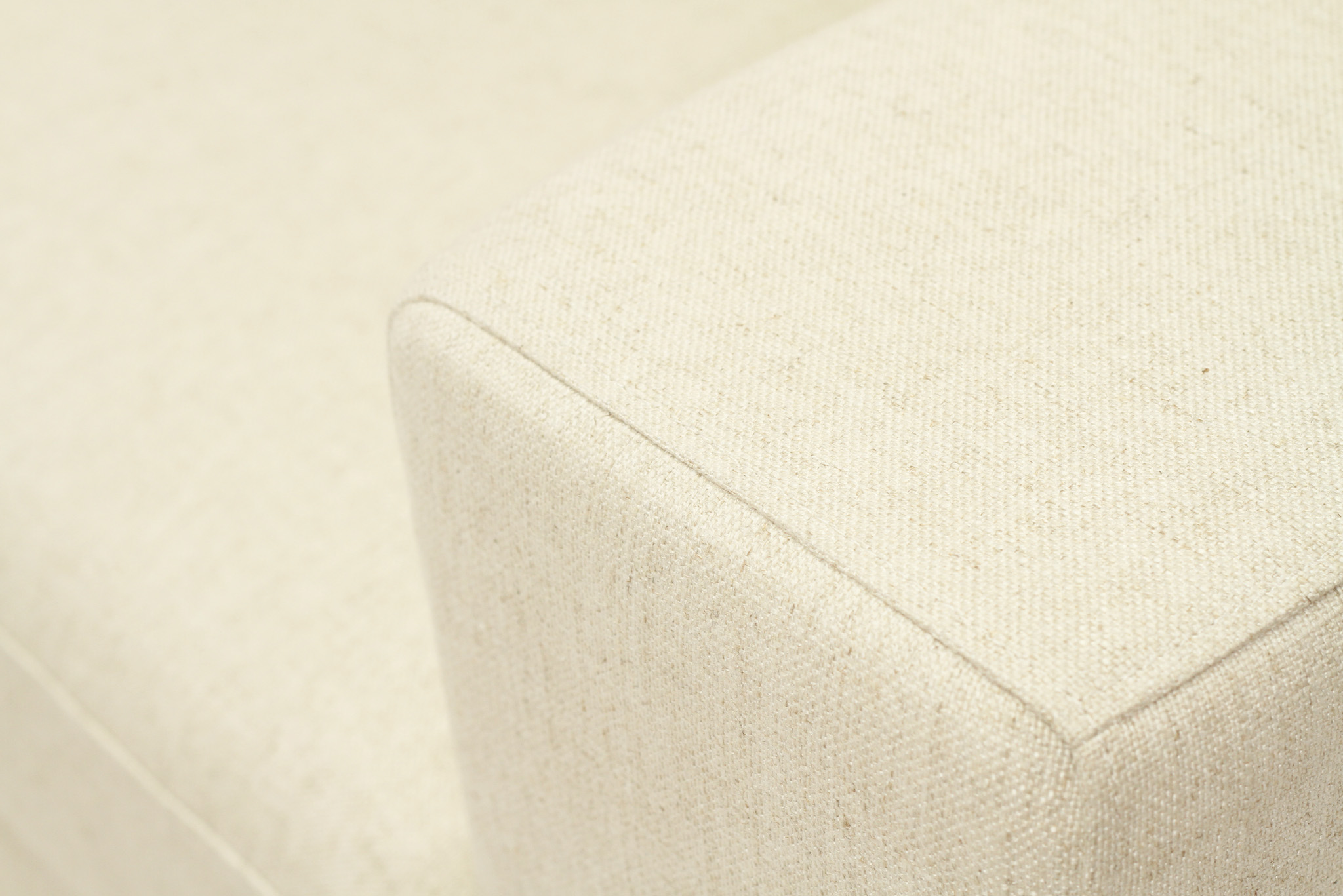Ziggie 3 Seater Sofa - Linen Blend - Image 9
