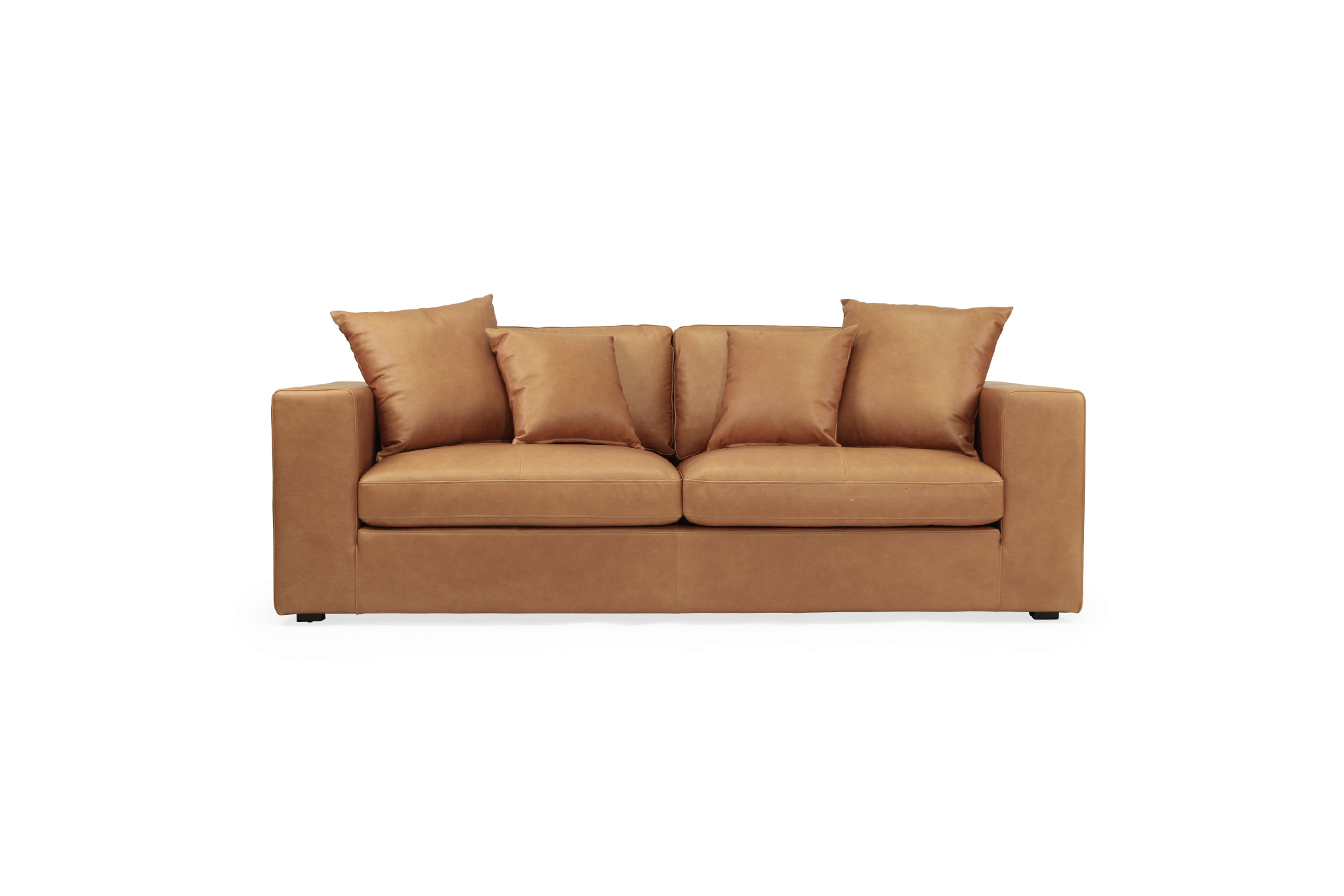Ziggie 3 Seater Sofa - Trends Saddle Leather