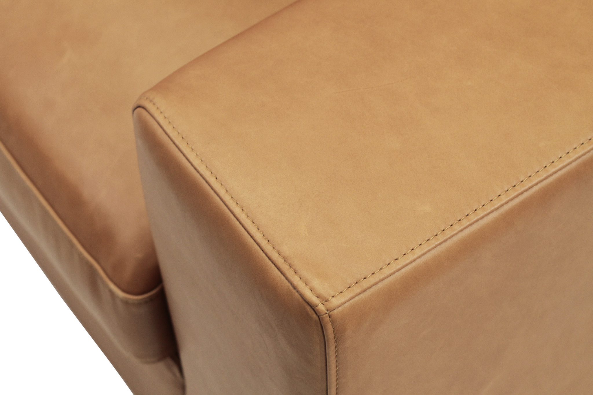 Ziggie 3 Seater Sofa - Trends Saddle Leather - Image 10
