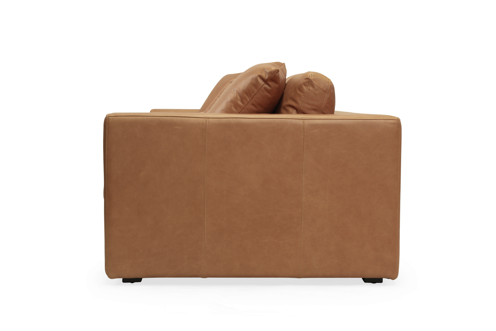 Ziggie 3 Seater Sofa - Trends Saddle Leather - Image 4
