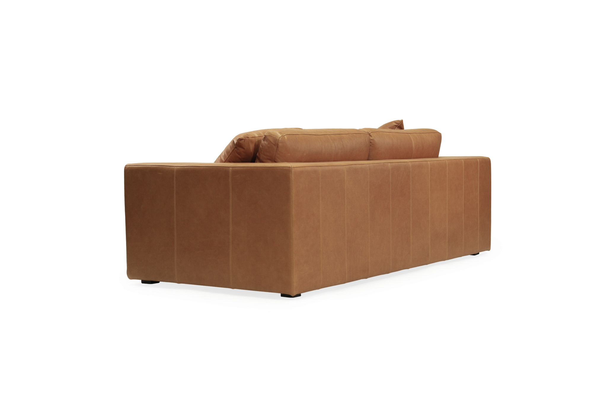 Ziggie 3 Seater Sofa - Trends Saddle Leather - Image 5