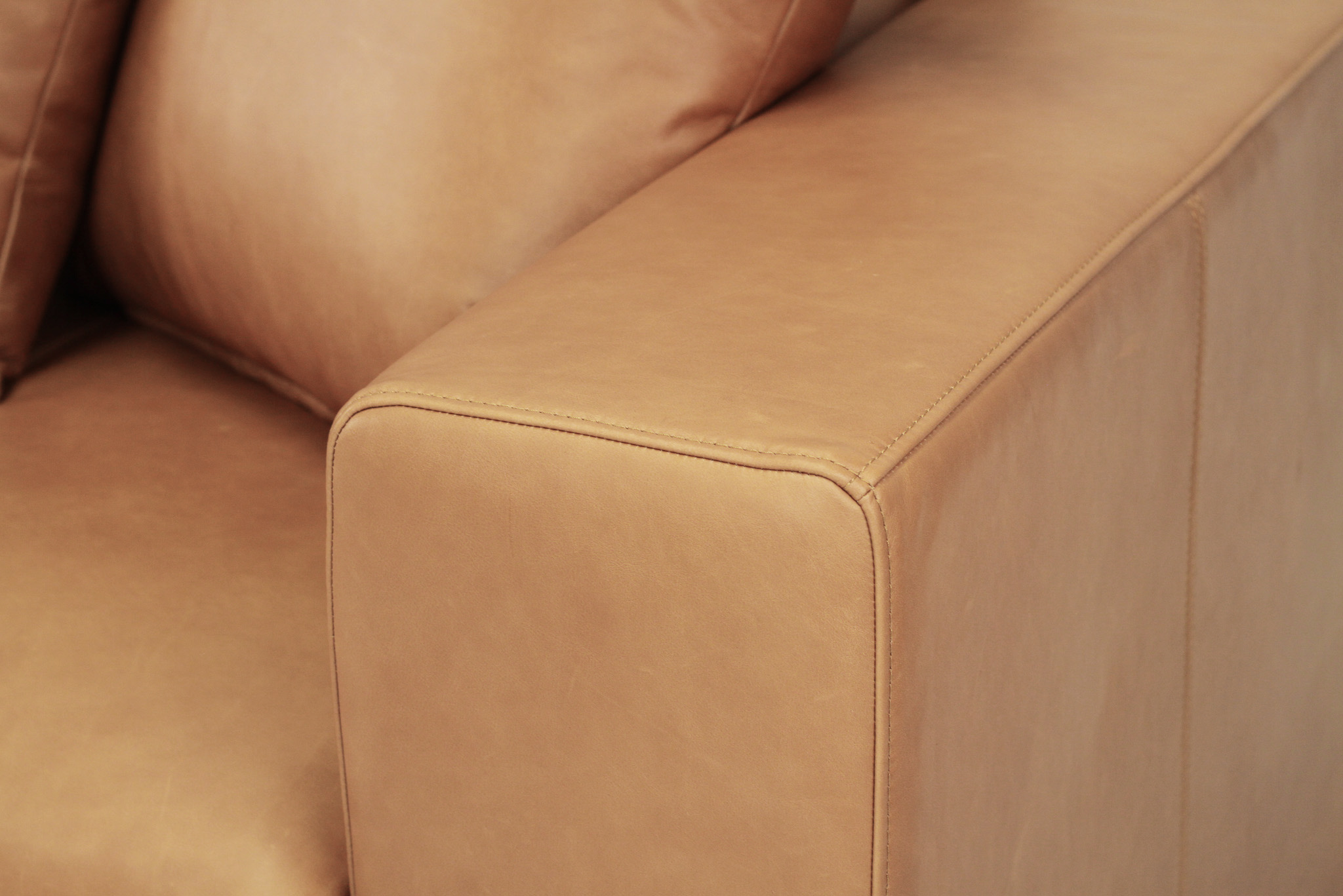Ziggie 3 Seater Sofa - Trends Saddle Leather - Image 7