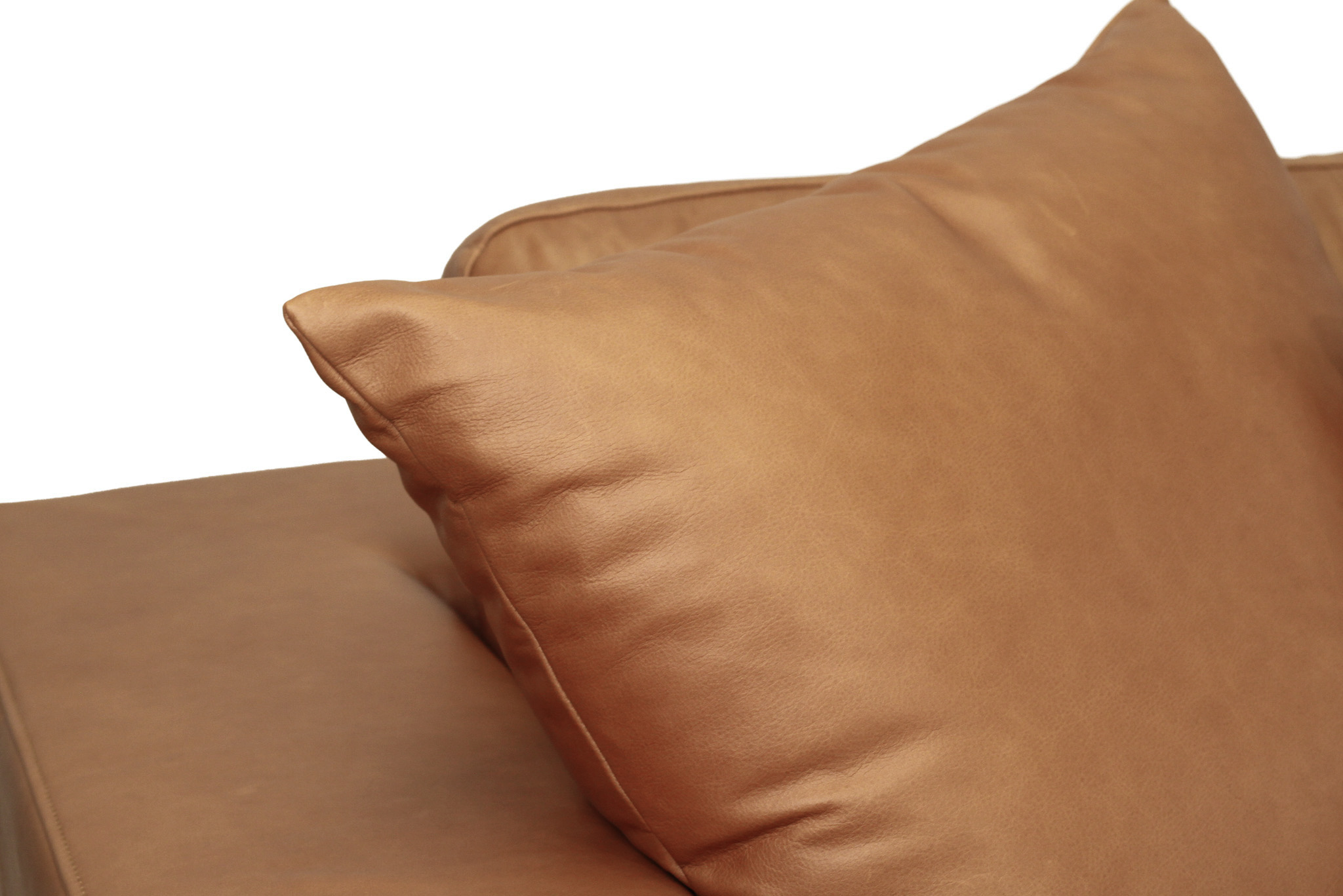 Ziggie 3 Seater Sofa - Trends Saddle Leather - Image 8