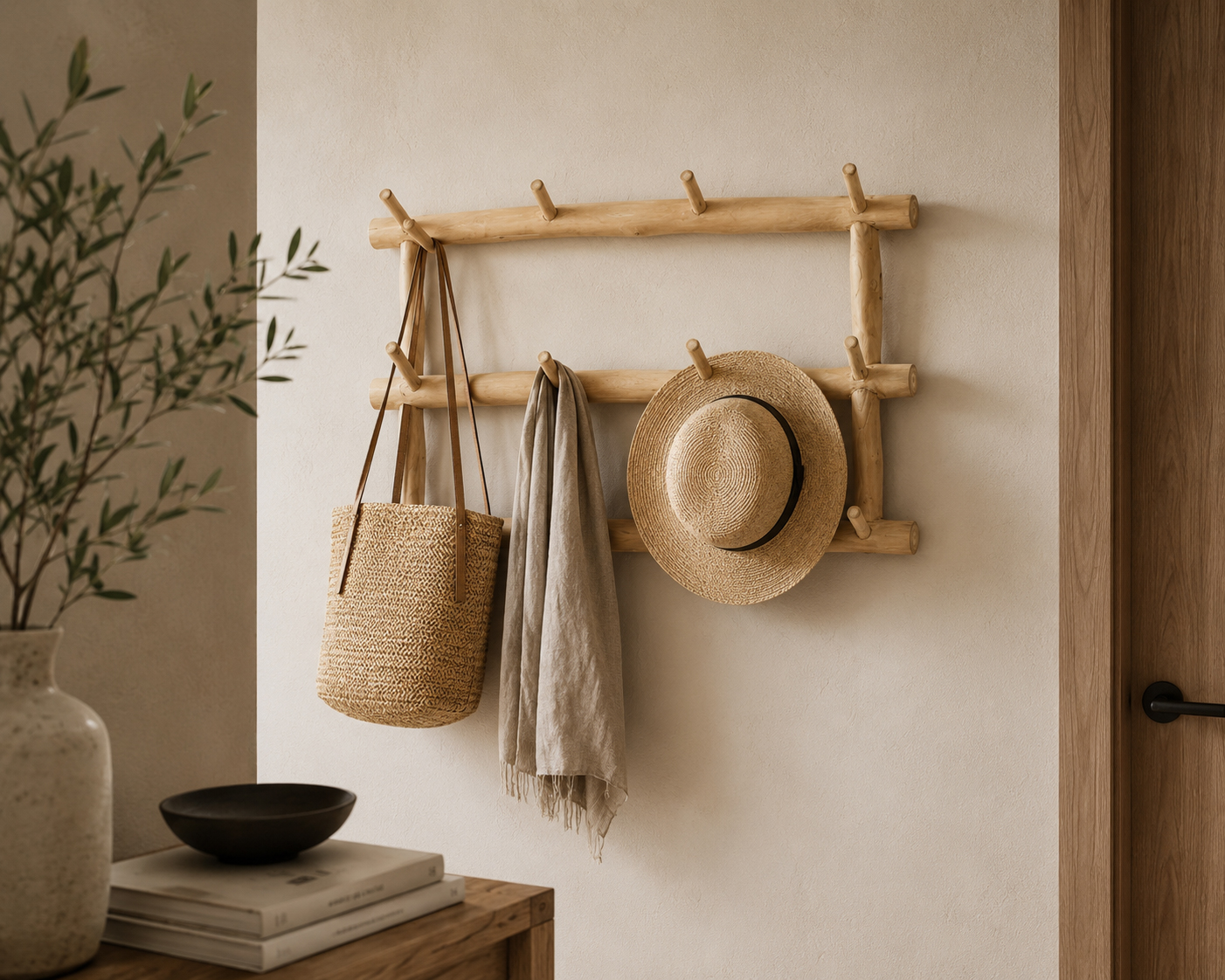 Lombok Wall Rack - 12 Peg - Image 2