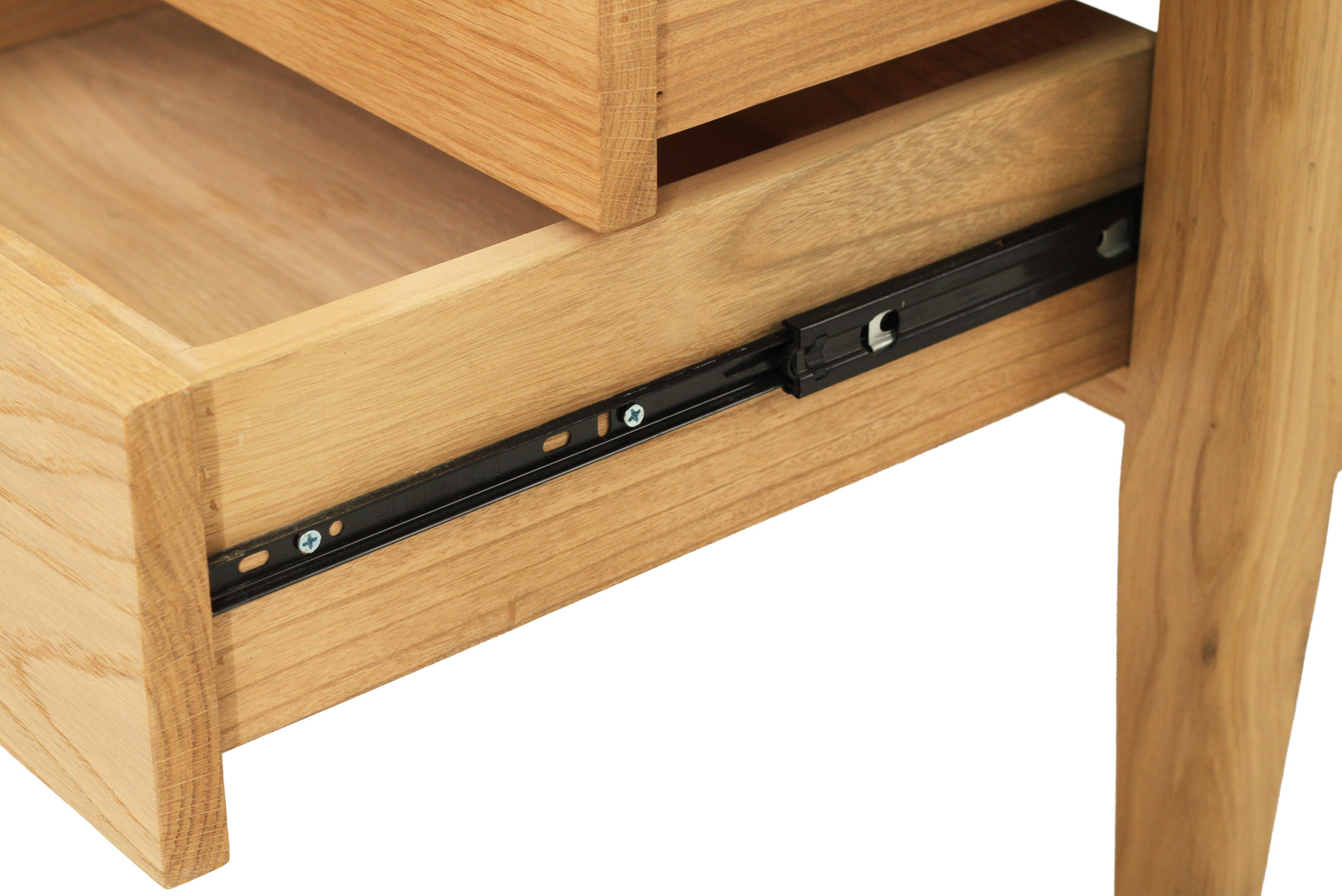 Cora Bedside Table- 3 Drawer - Natural - Image 12