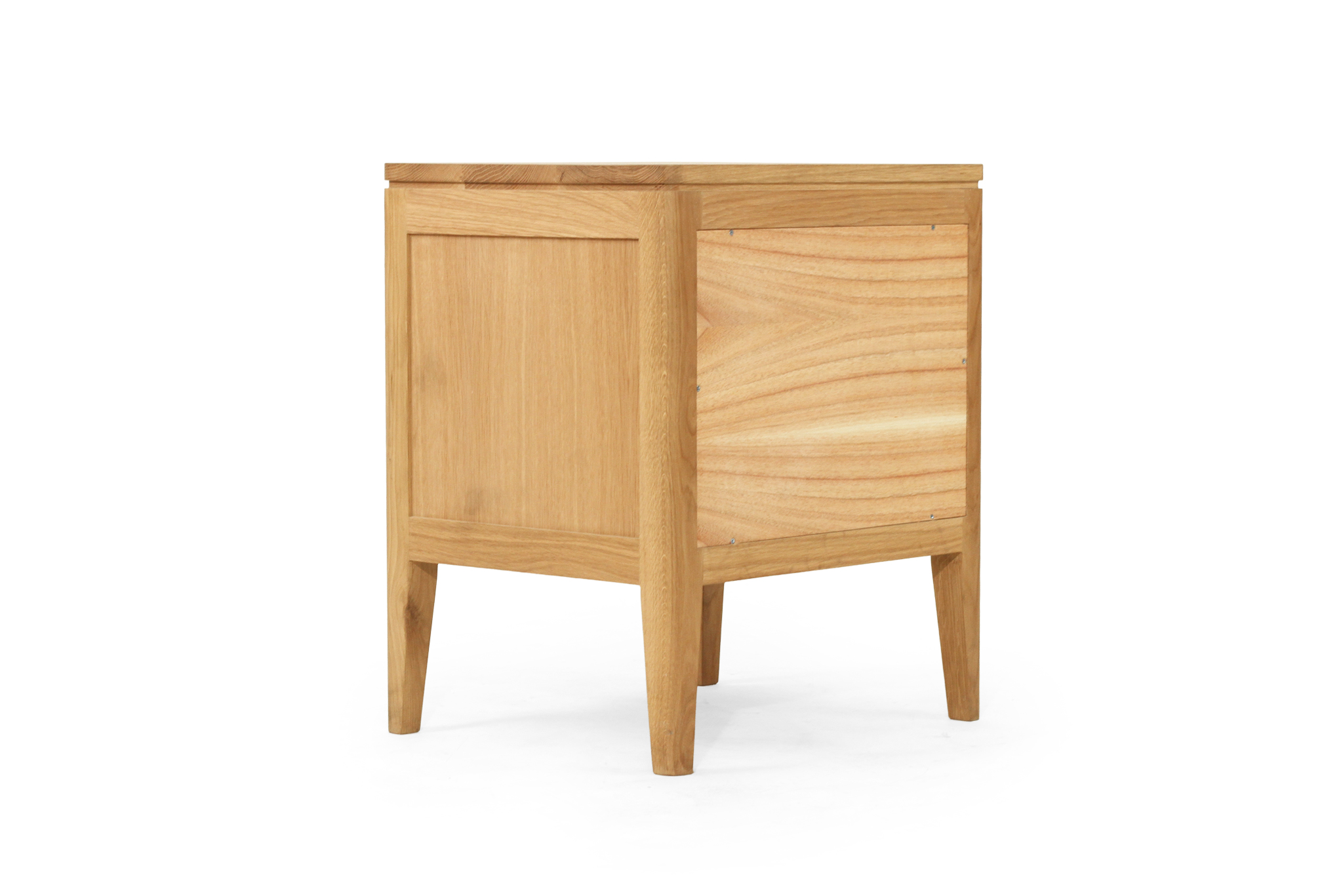 Cora Bedside Table- 3 Drawer - Natural - Image 8