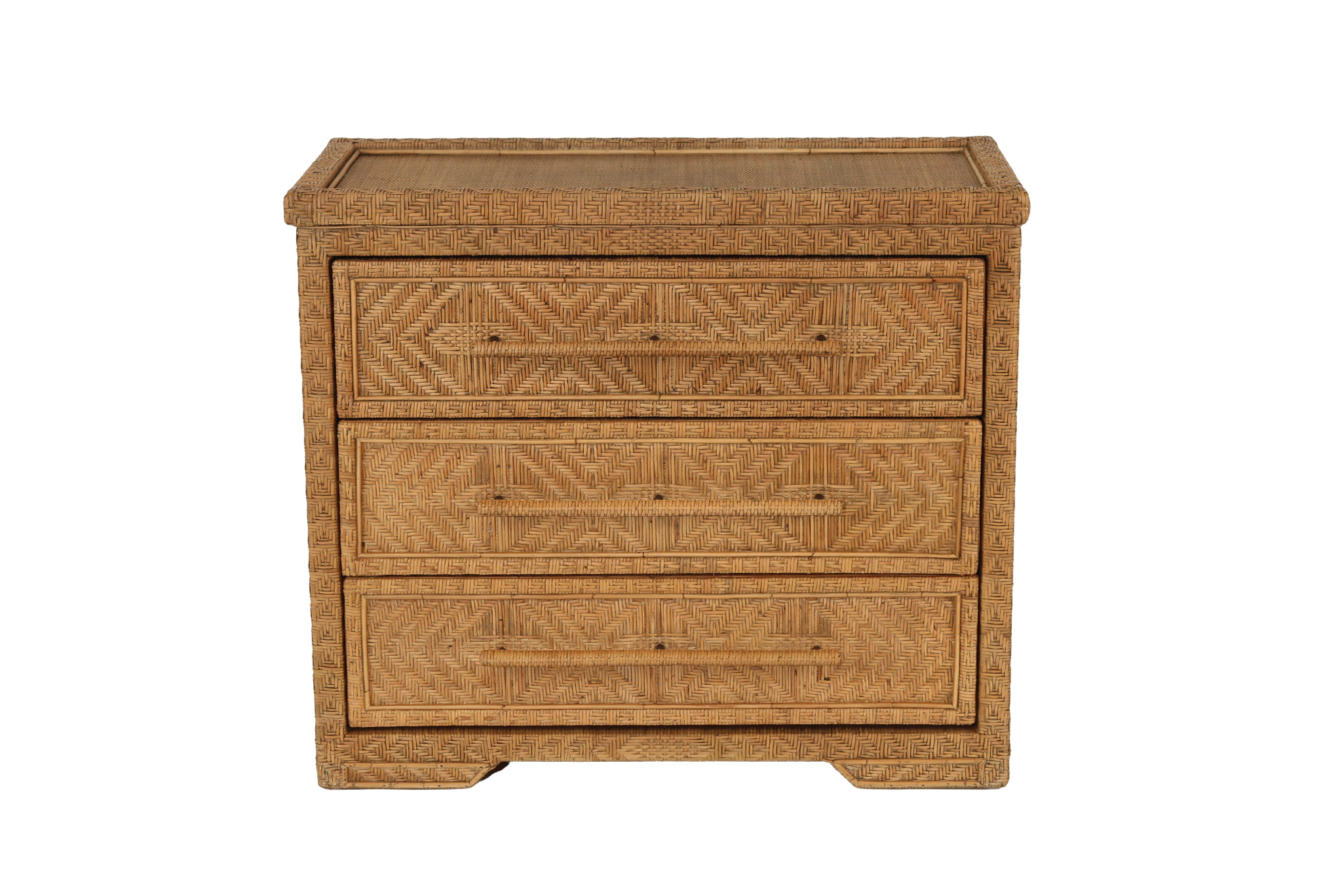 Layla Chest Of Drawers - Natural Brown Wash - 3 Drawer - Image 3