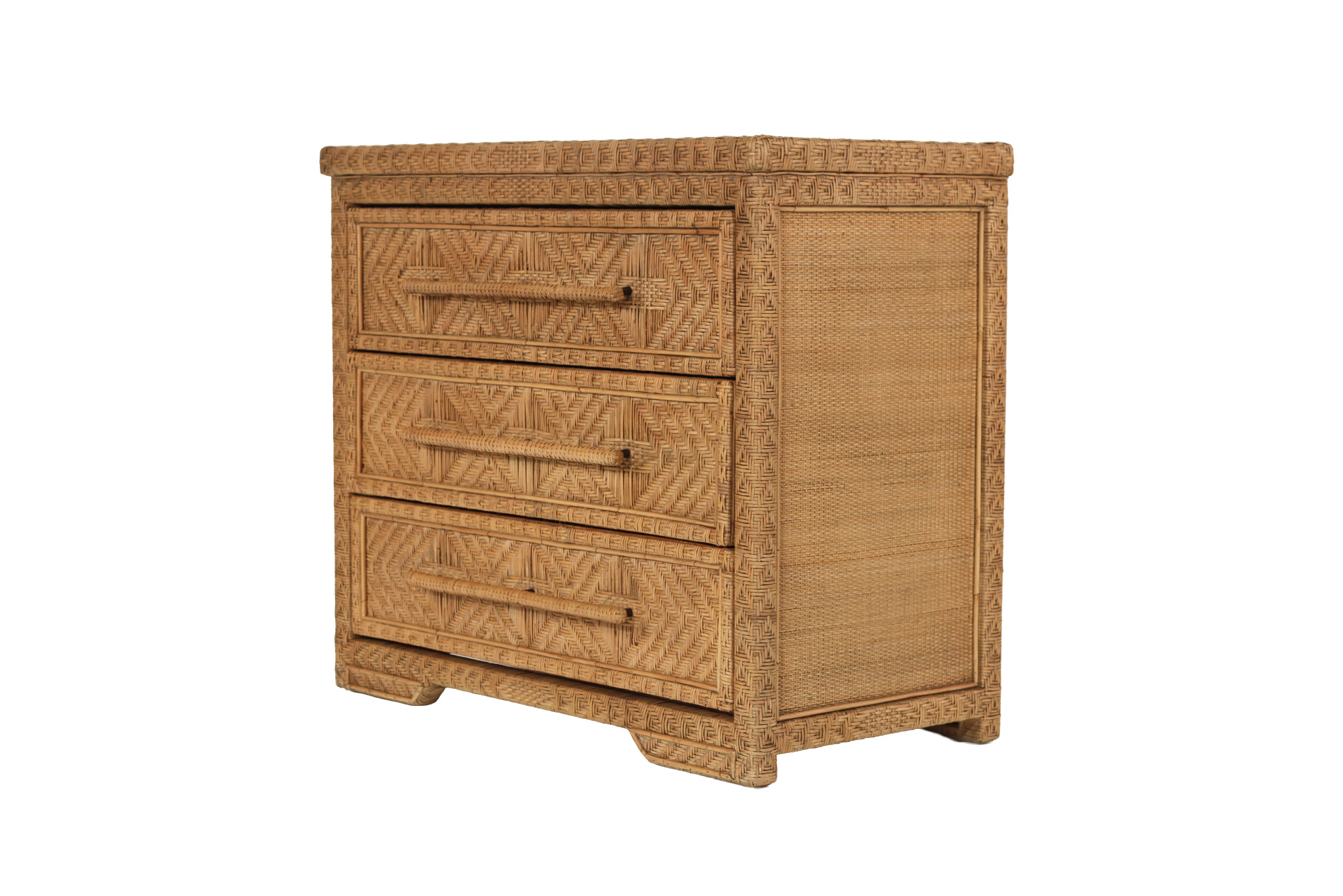 Layla Chest Of Drawers - Natural Brown Wash - 3 Drawer - Image 6