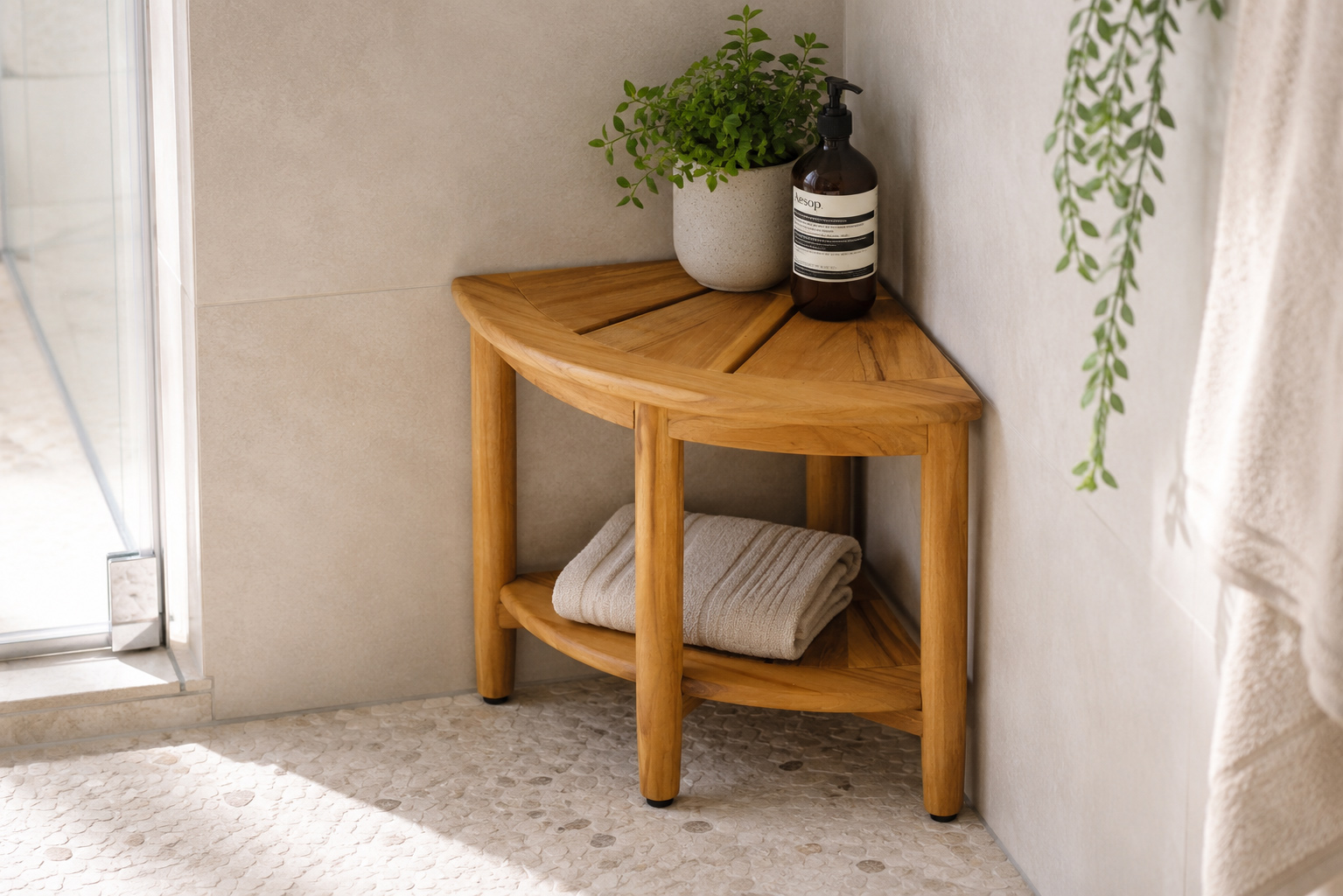 Ofuro Corner Stool - Image 7