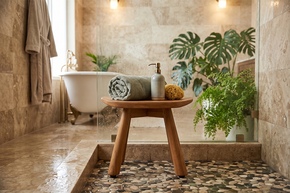 Wave Shaving Stool - Image 2