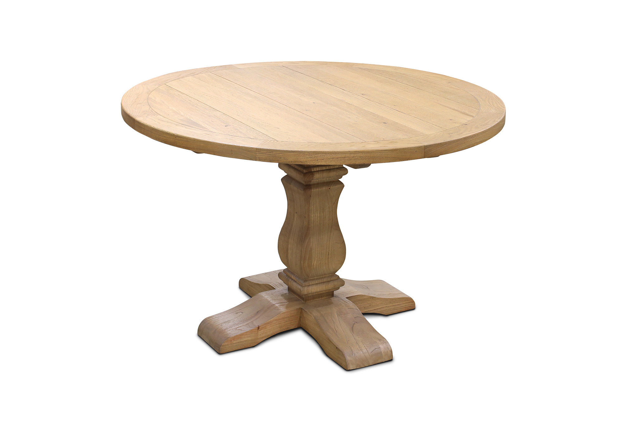 Ascot Round Dining Table - 120cm - Natural