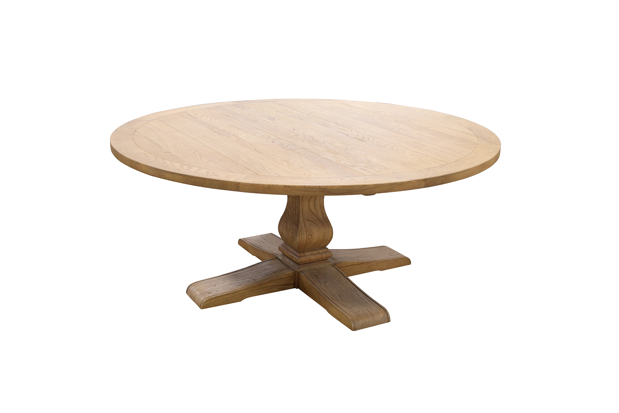 Ascot Round Dining Table - 180cm - Natural