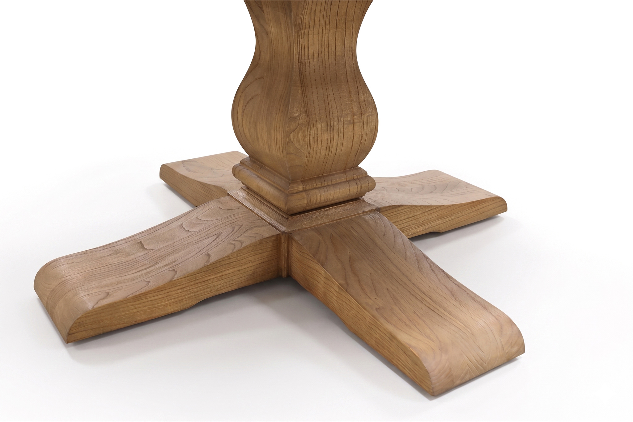 Ascot Round Extension Dining Table - 150/200cm - Natural - Image 4
