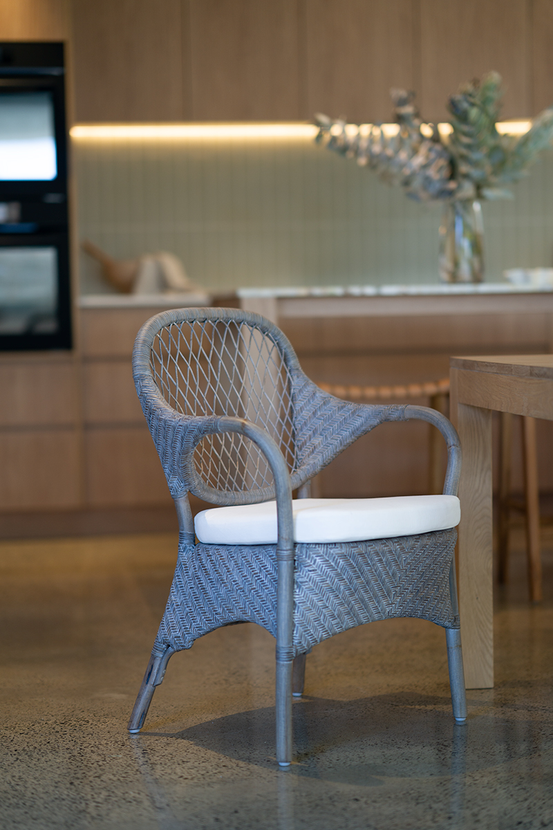 Cove Armchair - Grey White Wash - Image 2