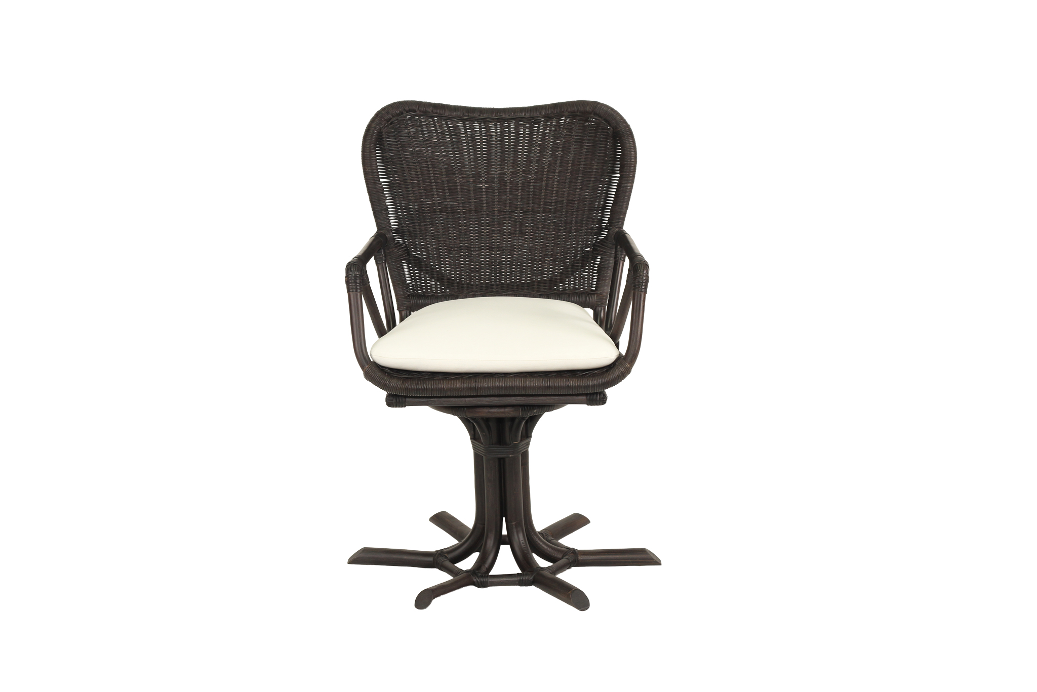 Carla Swivel Armchair - Black - Image 3