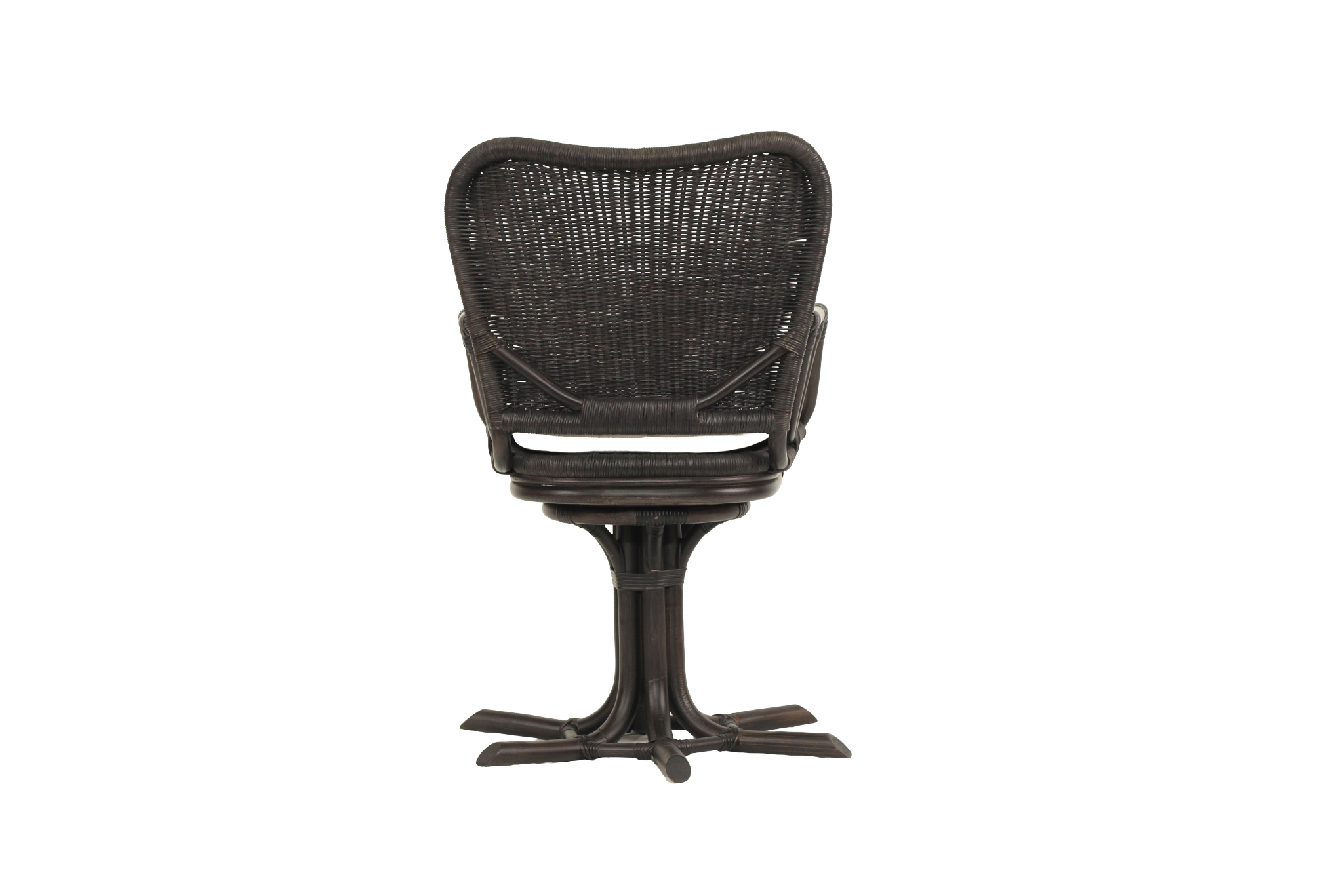 Carla Swivel Armchair - Black - Image 7