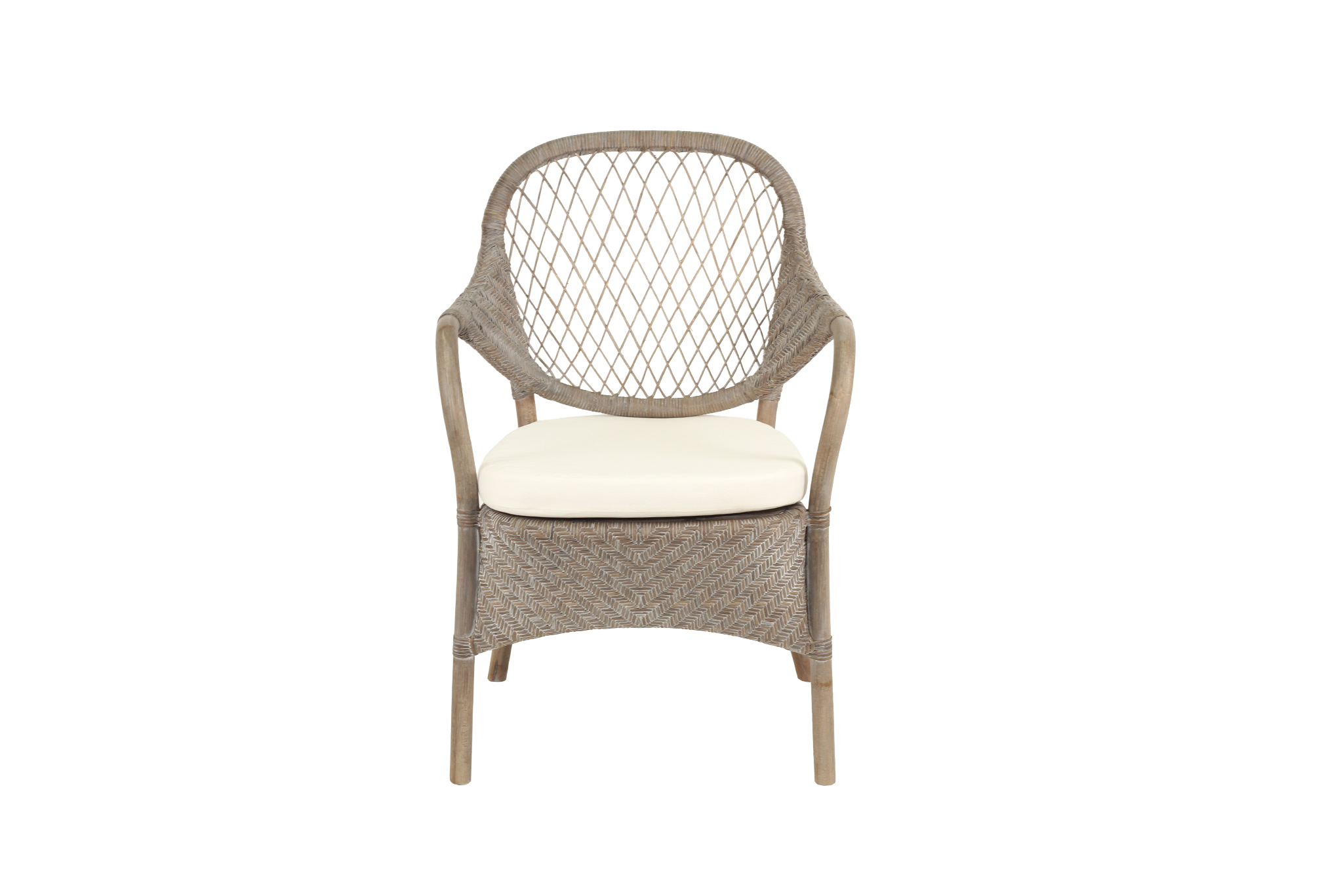Cove Armchair - Grey White Wash - Image 4