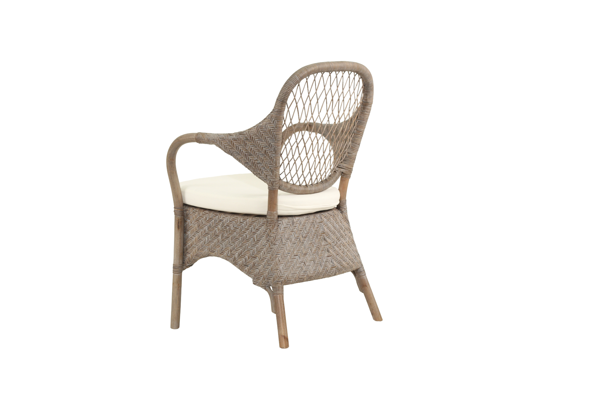 Cove Armchair - Grey White Wash - Image 6