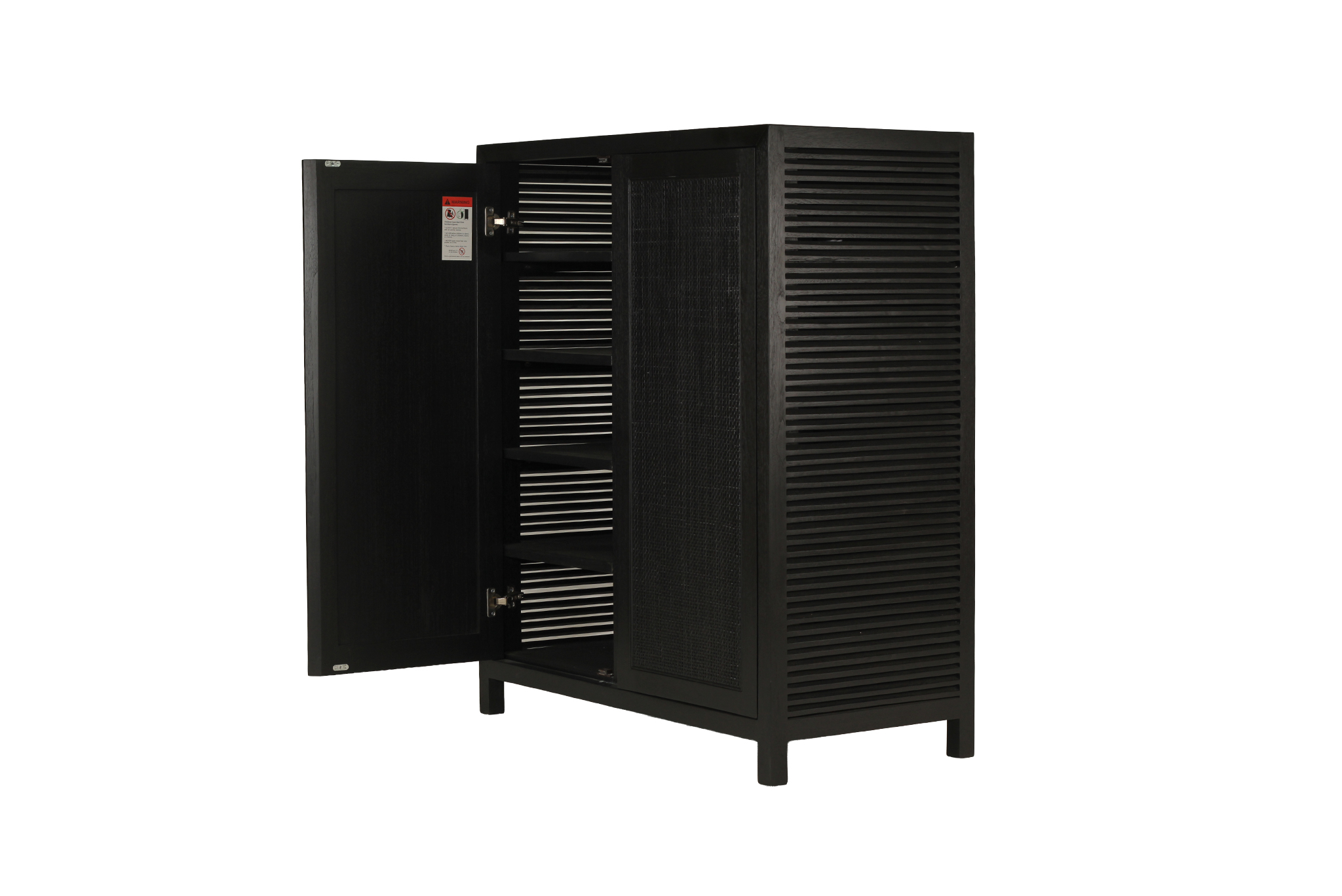 Zapato Shoe Cabinet - Black