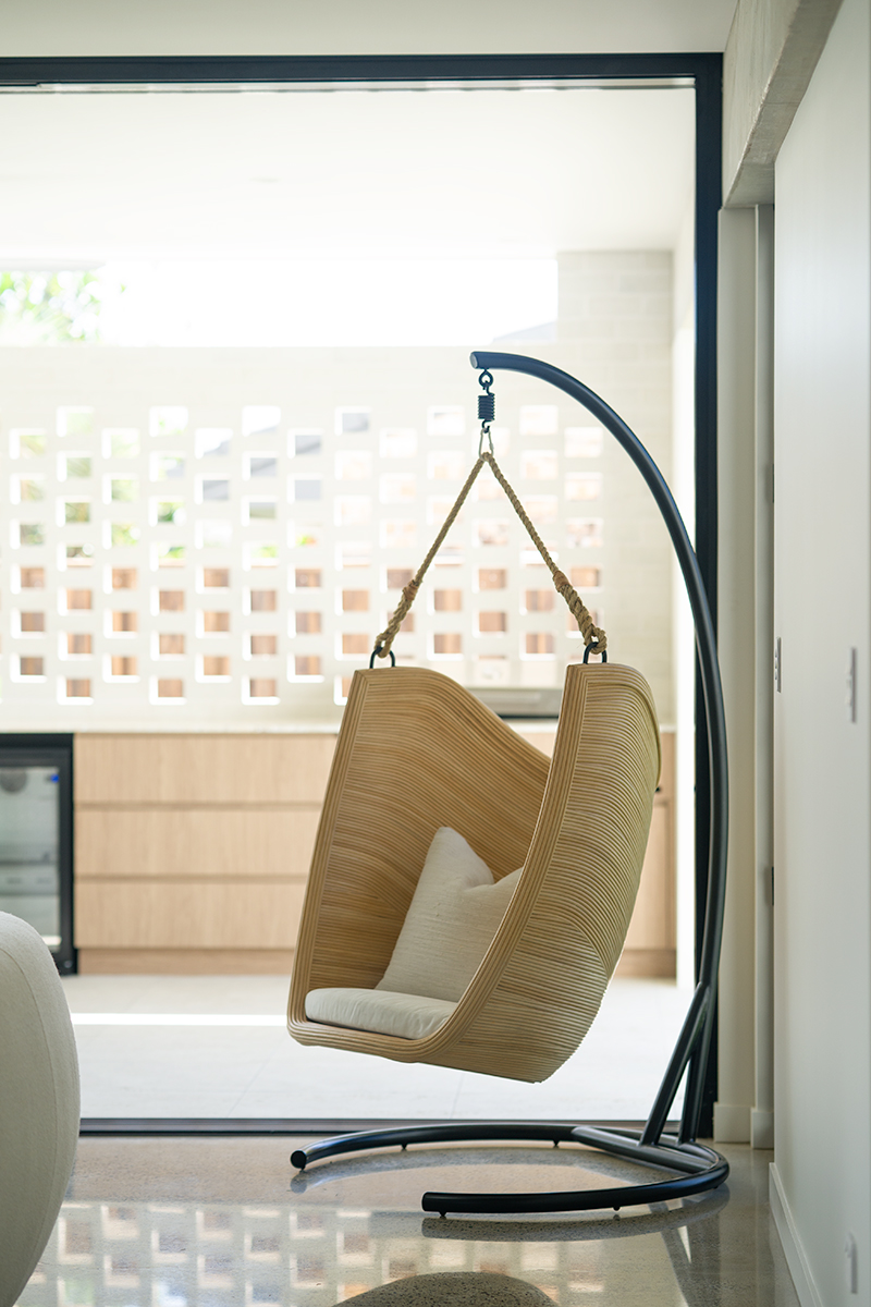 Capri Hanging Chair - Natural - Image 2