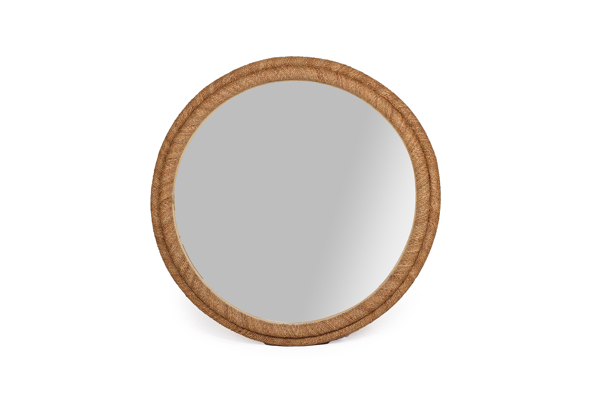 Chloe Natural Rope Mirror - 2 Rope Frame - 90cm - by Serrata Living