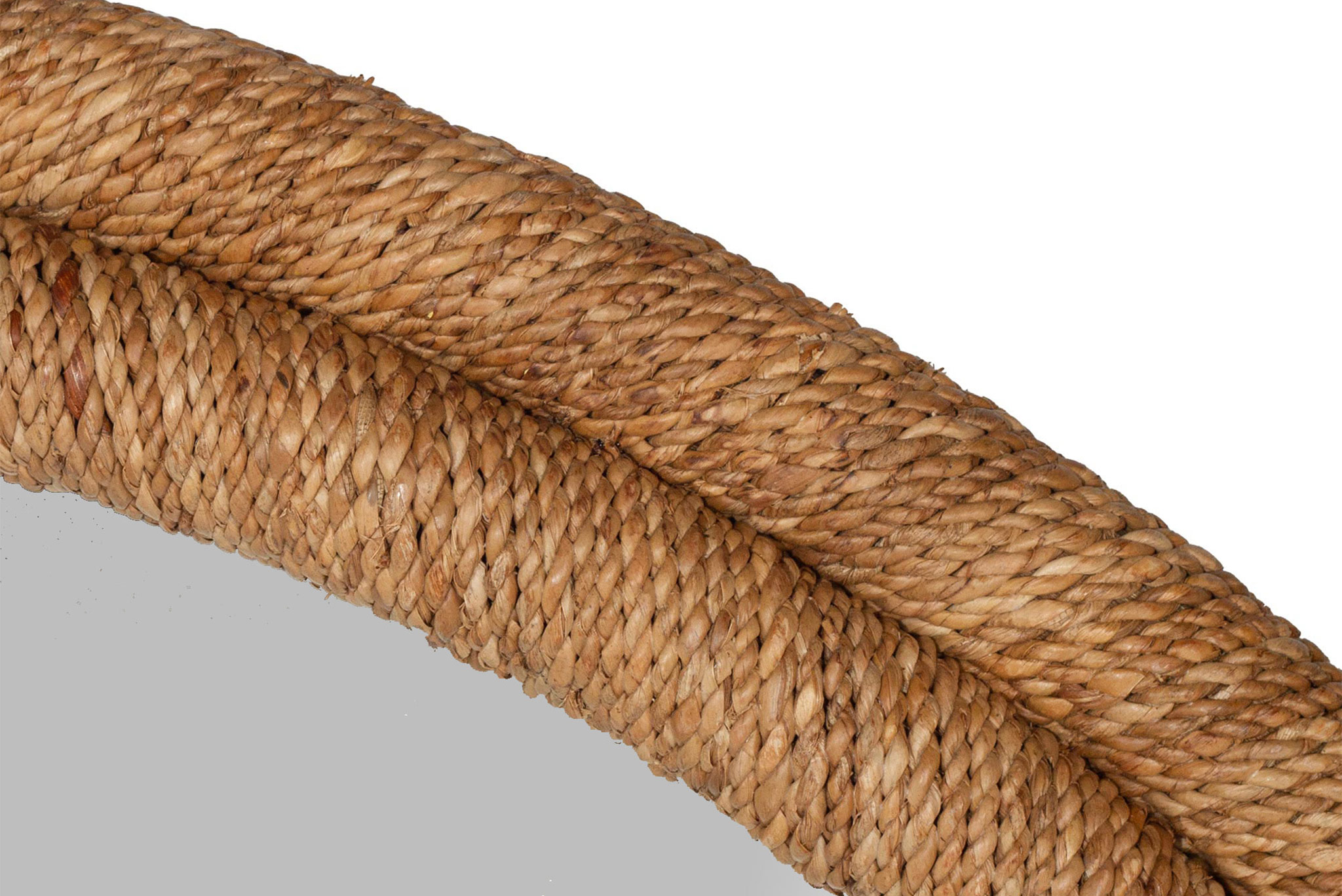 Chloe Natural Rope Mirror - 2 Rope Frame - 90cm - by Serrata Living - Image 3
