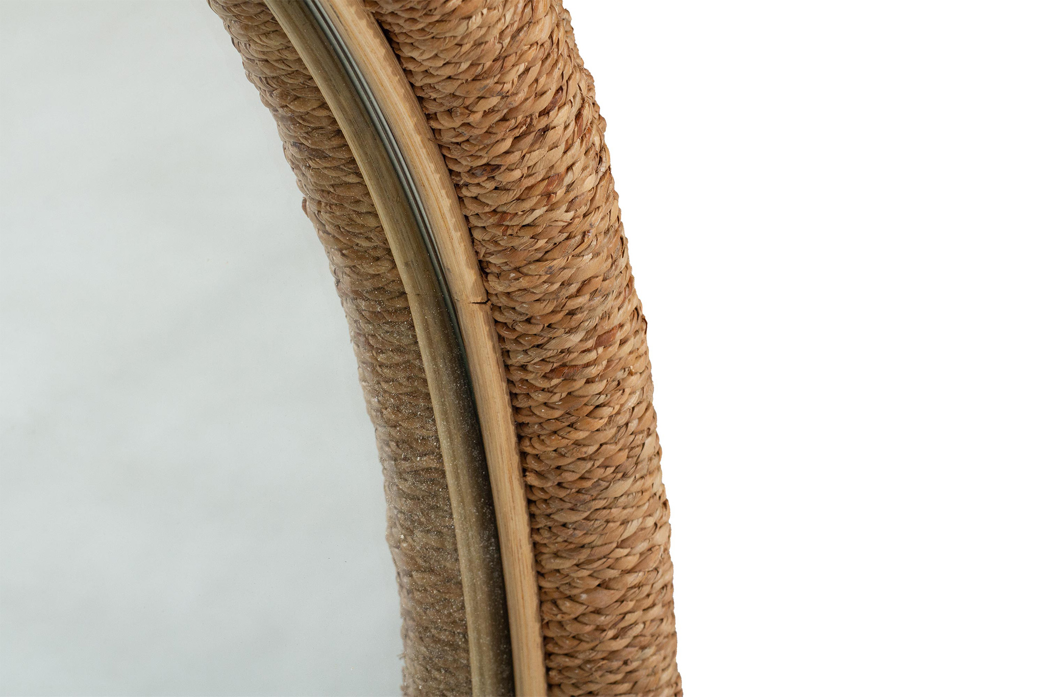 Chloe Natural Rope Mirror - 2 Rope Frame - 90cm - by Serrata Living - Image 7