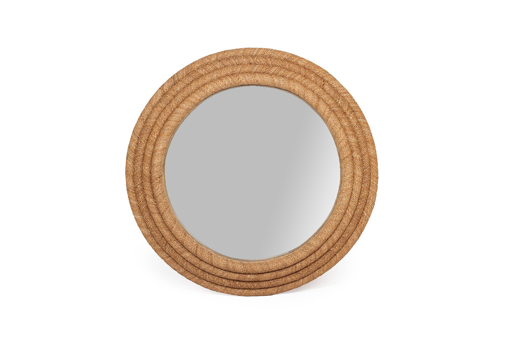 Chloe Natural Rope Mirror - 4 Rope Frame - 90cm - by Serrata Living