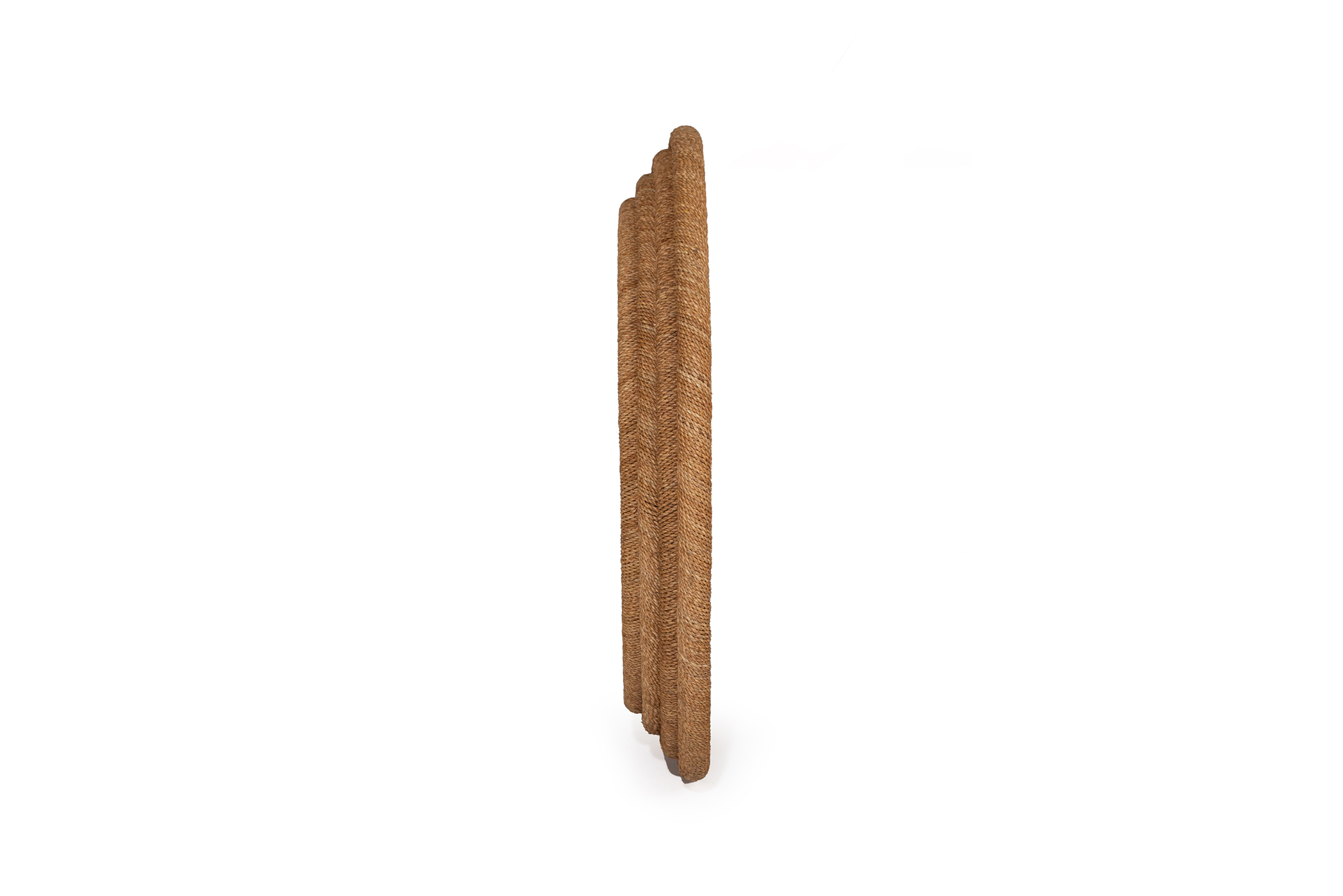 Chloe Natural Rope Mirror - 4 Rope Frame - 90cm - by Serrata Living - Image 3