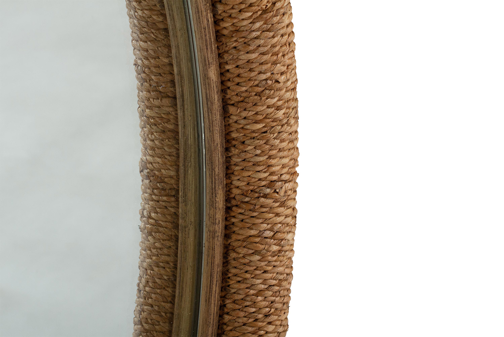 Chloe Natural Rope Mirror - 4 Rope Frame - 90cm - by Serrata Living - Image 6