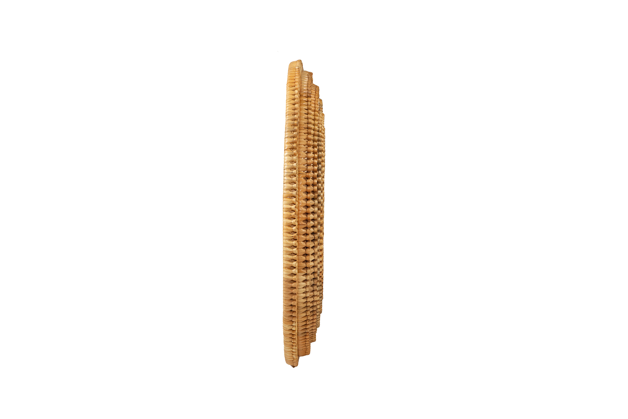 Mila Braided Mirror - Natural- by Serrata Living - Image 3
