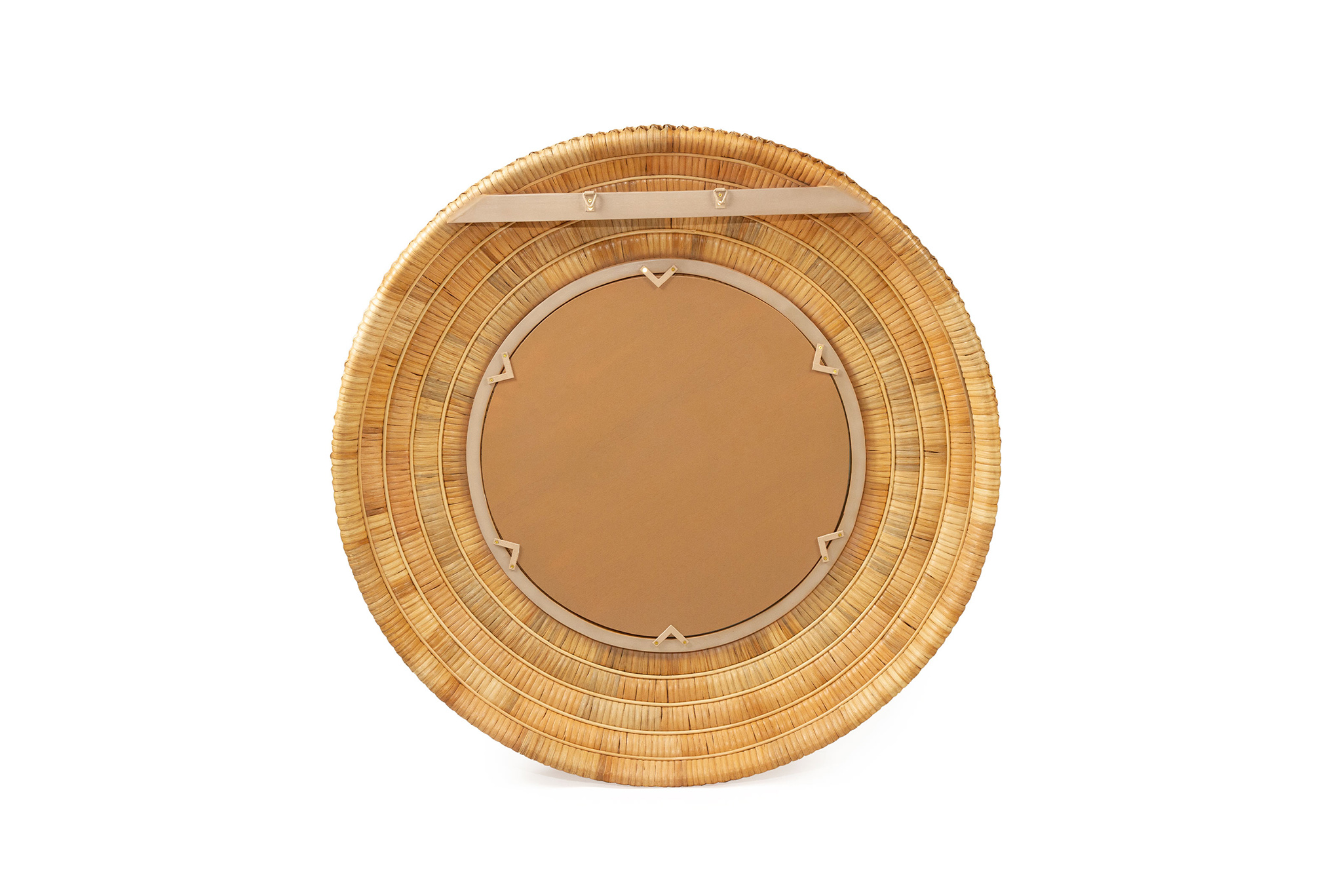 Mila Braided Mirror - Natural- by Serrata Living - Image 4