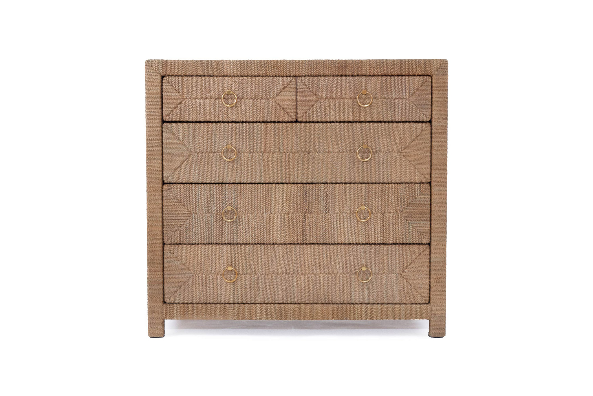 Monaco Dresser (Tallboy) - 5 Drawer - By Serrata Living - Image 2