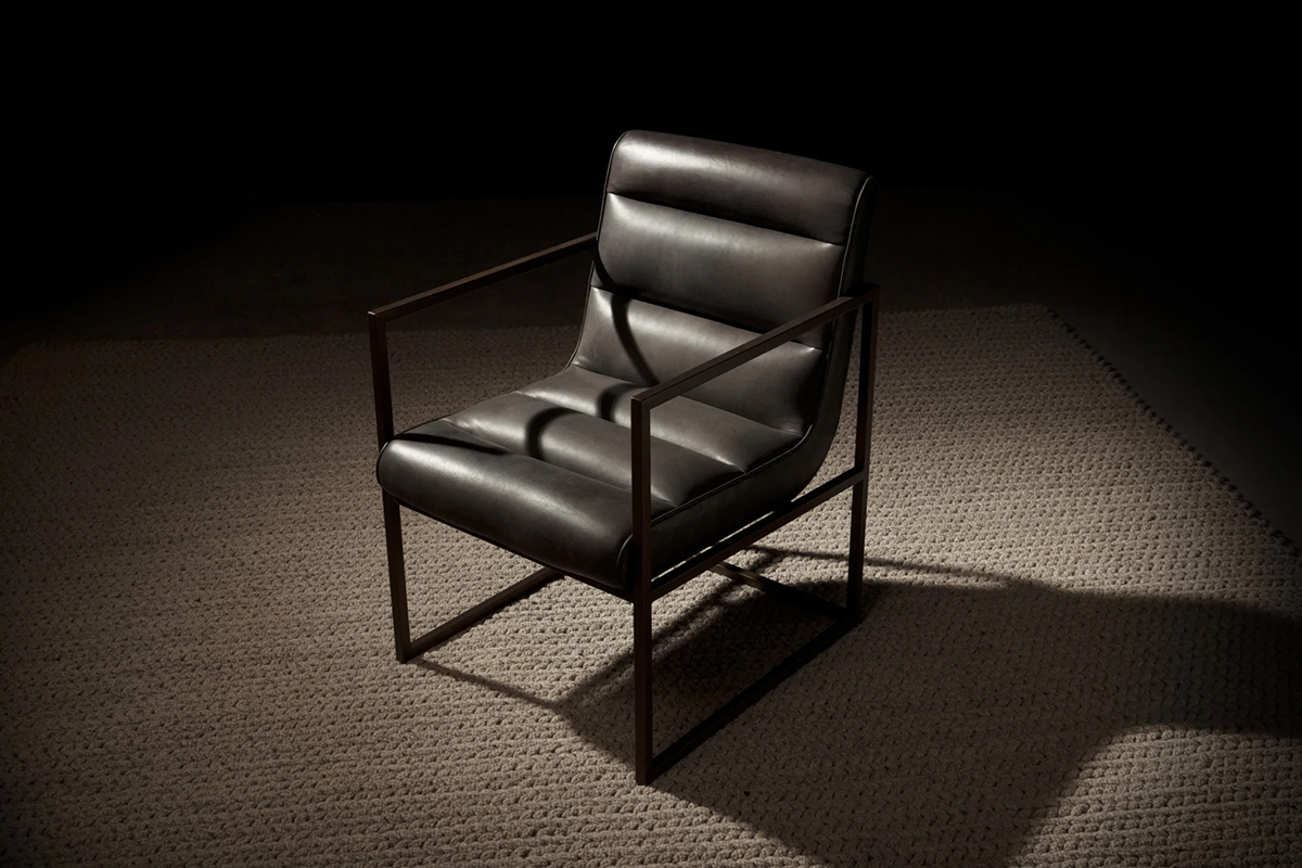 Noah leather armchair gift idea for a design-conscious dad