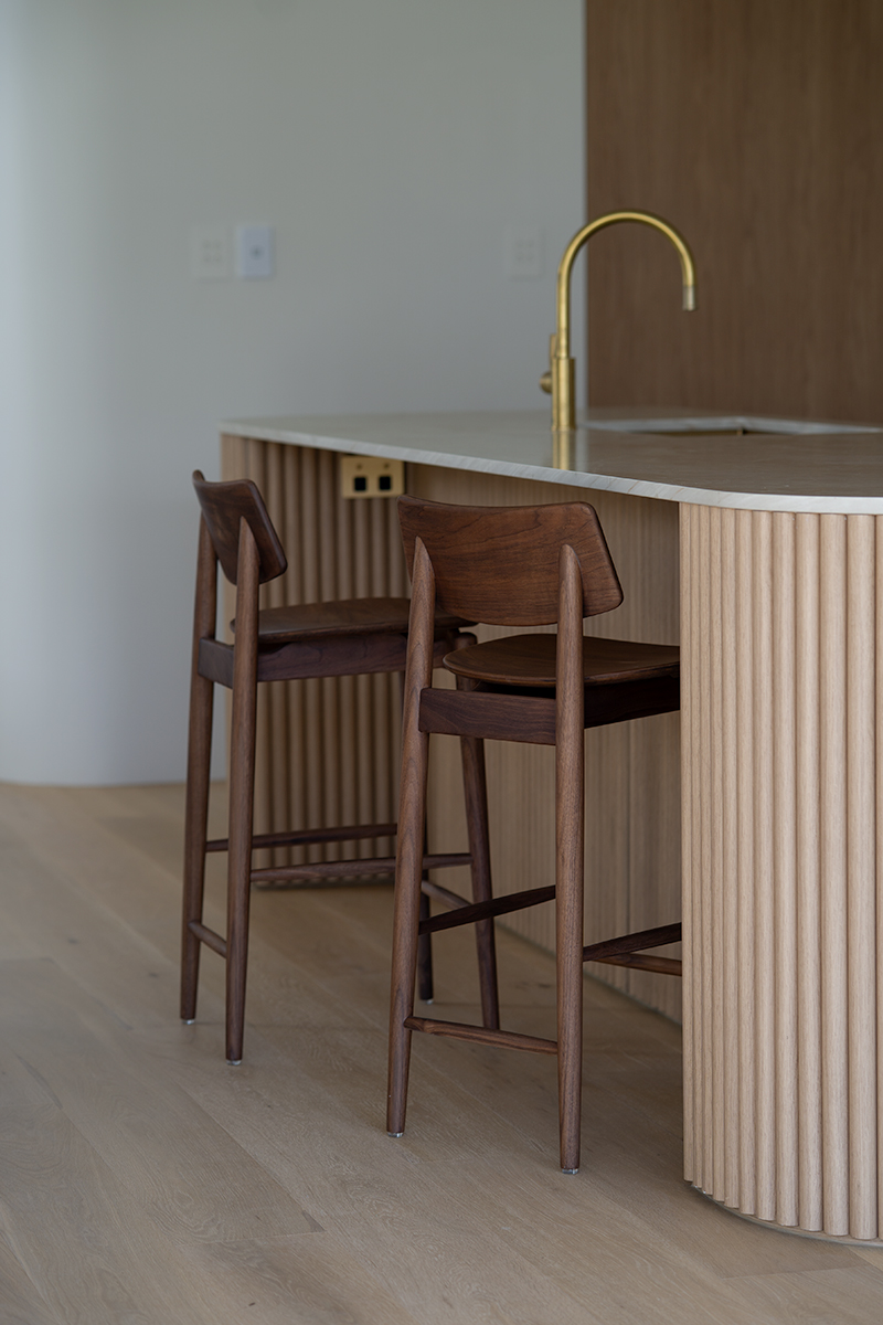 Harlow Counter Stool - Walnut - Image 2