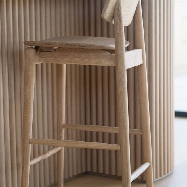 Harlow Counter Stool - Natural